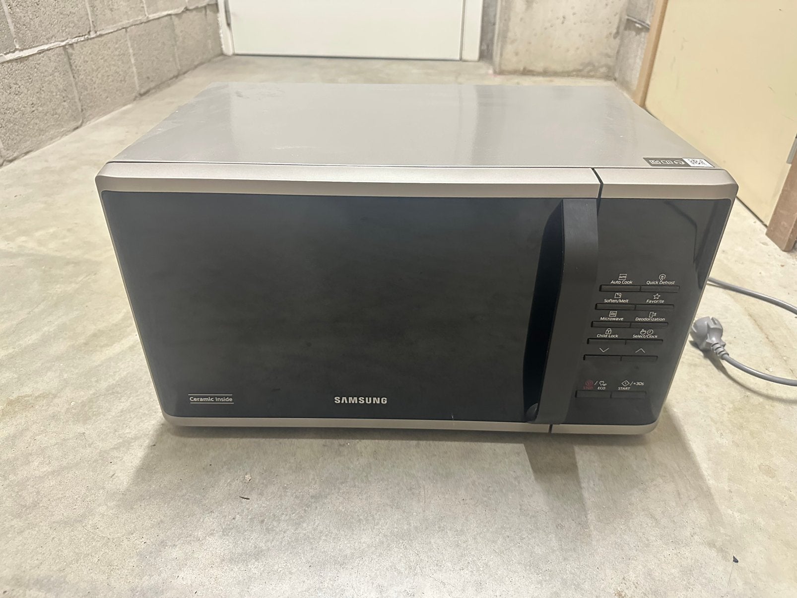 Samsung microgolfoven, Elektronische apparatuur, Ophalen, Gebruikt, Microgolfoven, Draaiplateau
