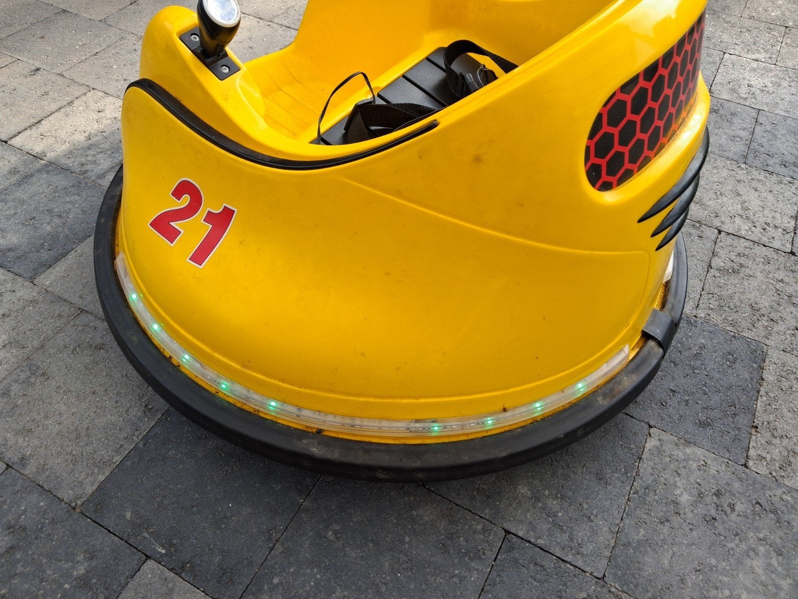 Botsauto voor kinderen 12volt, Ophalen