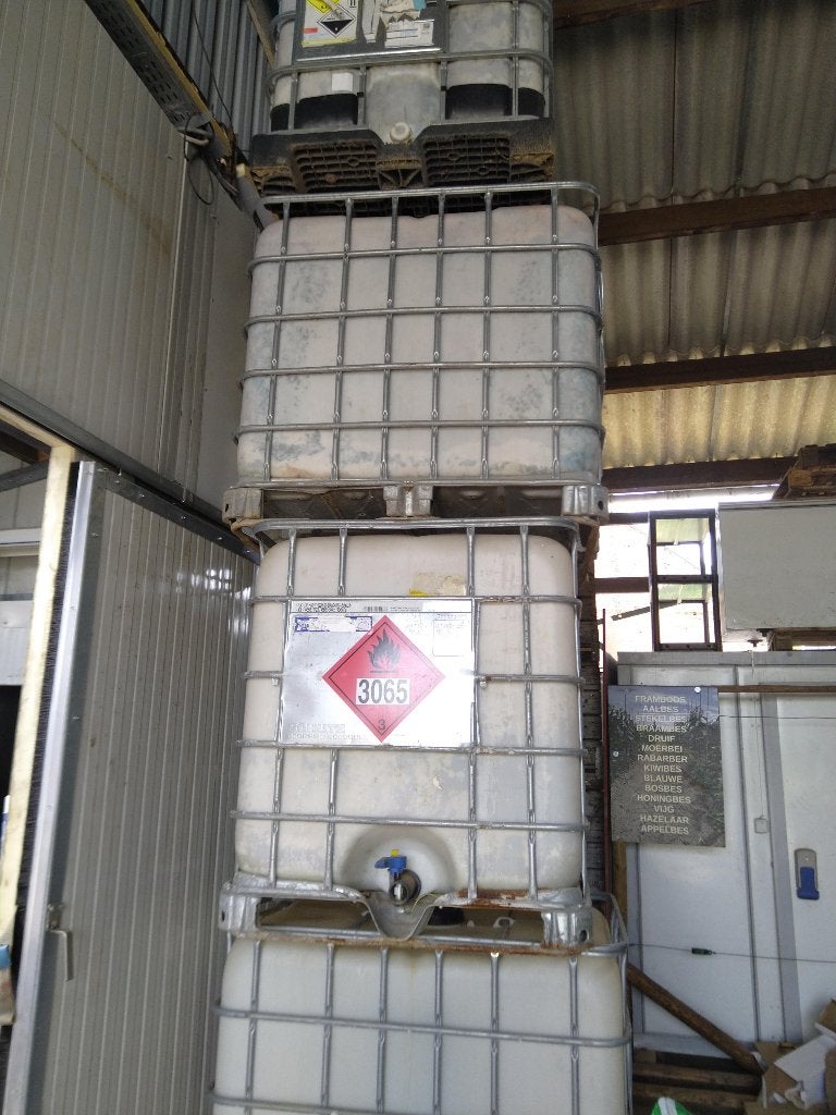 ibc container, 150 liter of meer, Ophalen, Gebruikt