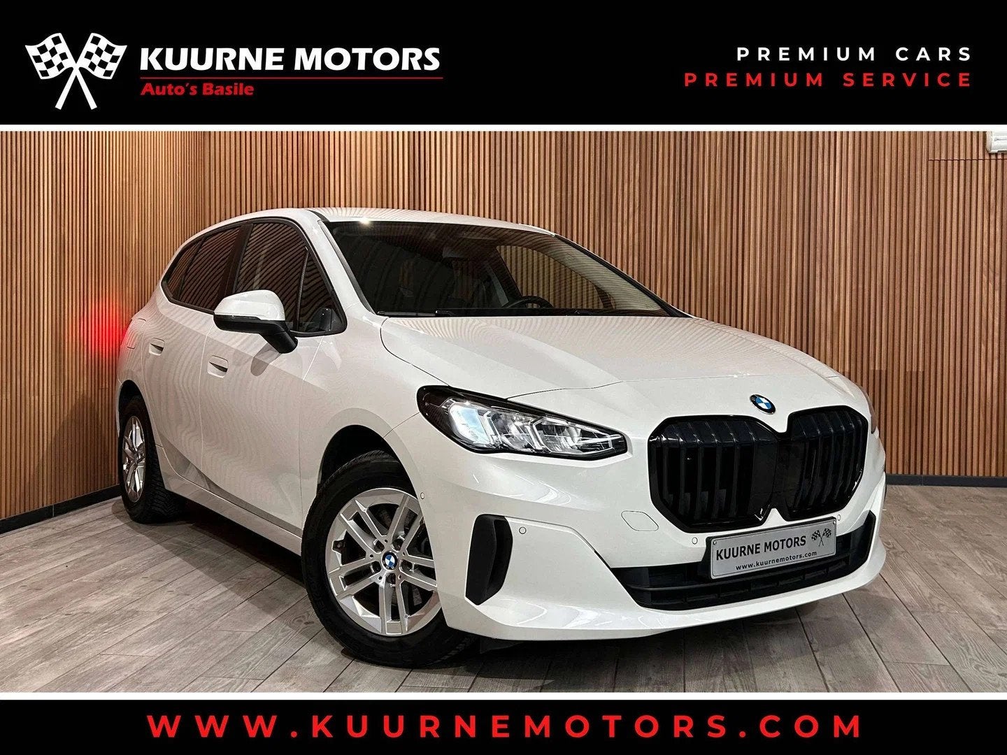 BMW 2 Serie 218 iA ActiveTourer Alu16"/Leder/Led/Carplay/Pdc, Gebruikt, 136 pk, Wit, Bedrijf