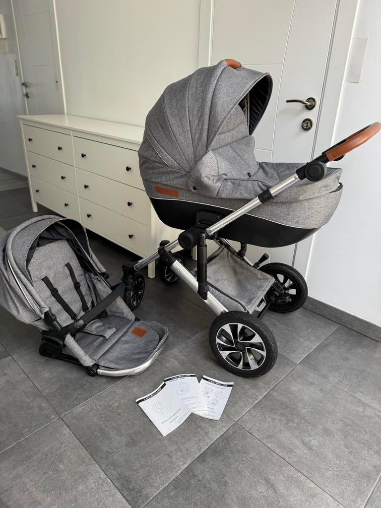 X ADVENTURE…Born lucky rapsodie reiswieg 3in 1, Kinderen en Baby's, Ophalen of Verzenden, Zo goed als nieuw, Kinderwagen