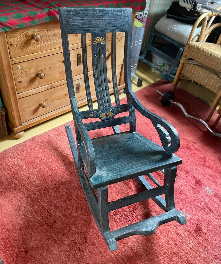 2 vieux fauteuils à bascule balinais, Enlèvement