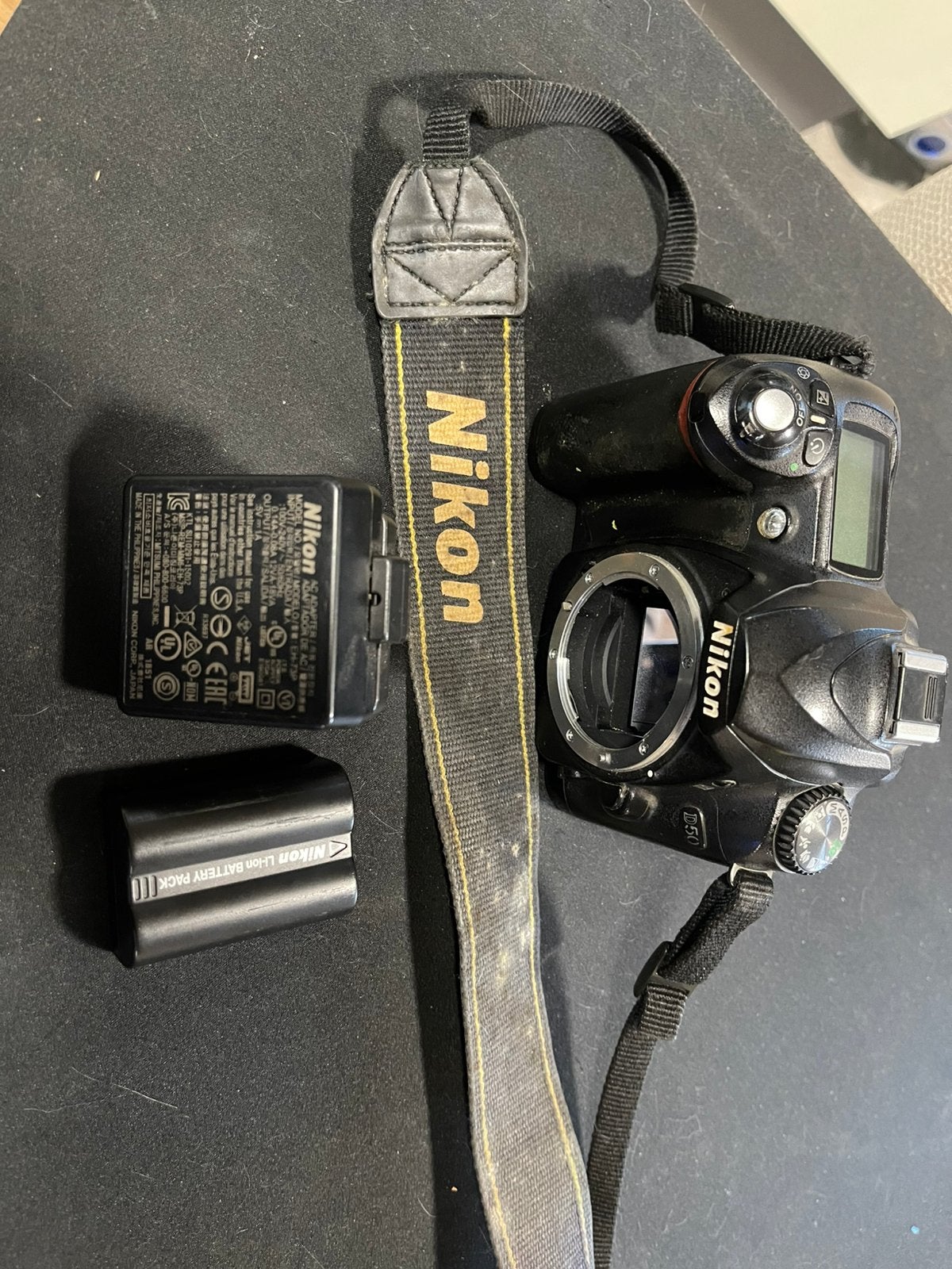 Appareil photo Nikon D50 (Boîtier nu) - Testé et fonctionnel, Camera, Ophalen of Verzenden, Gebruikt