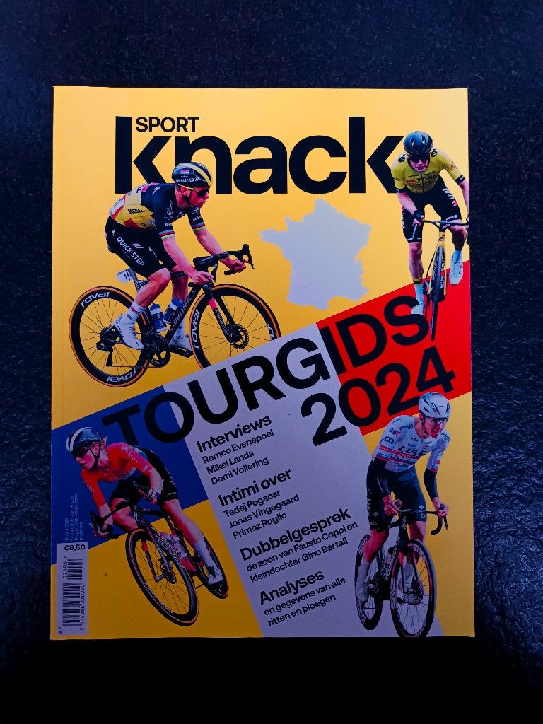 Knack Sport - Tourgids 2024, Ophalen of Verzenden, Zo goed als nieuw, Sport en Vrije tijd