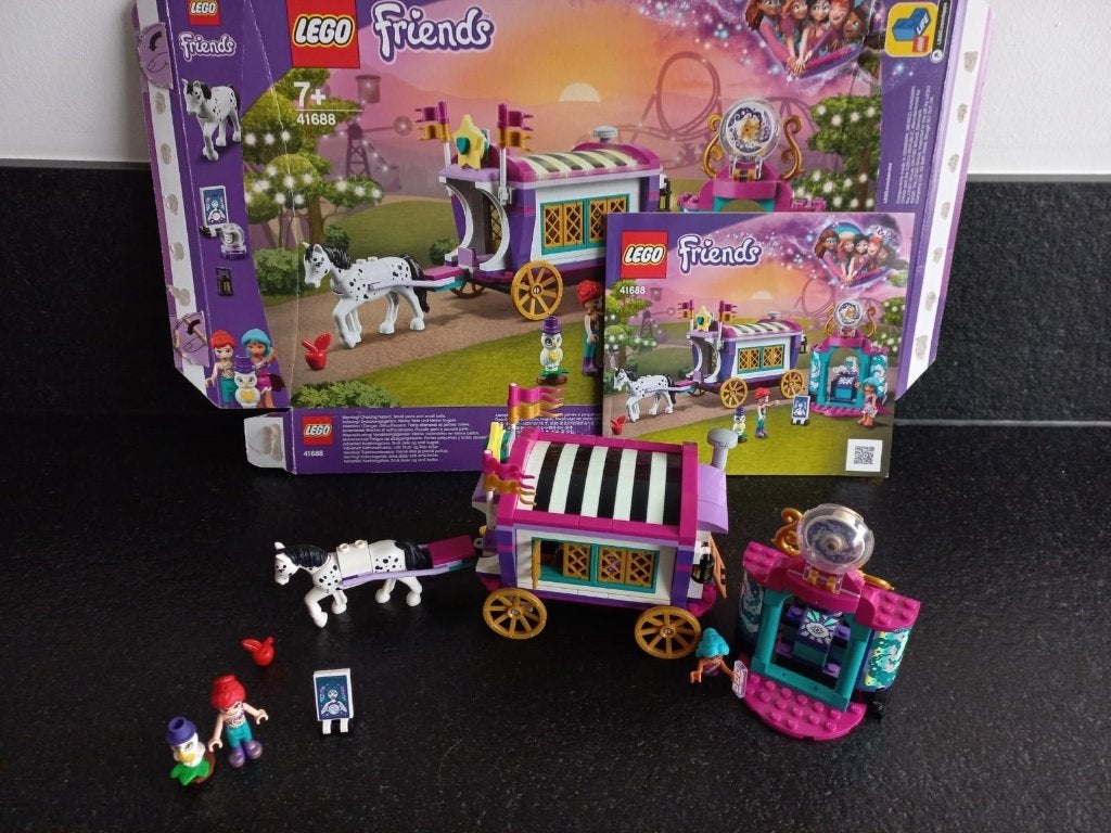 LEGO Friends 41688 – La roulotte magique, Lego, Inclusief instructies, Friends, Ophalen of Verzenden