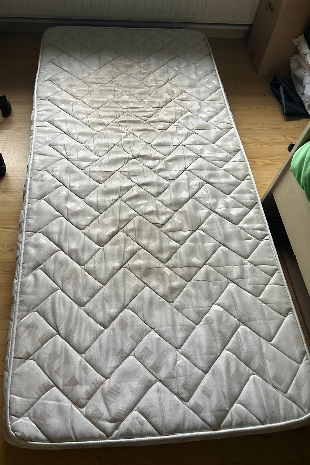 2 eenpersoonsmatrassen, Huis en Inrichting, Ophalen, Gebruikt, 90 cm, Eenpersoons
