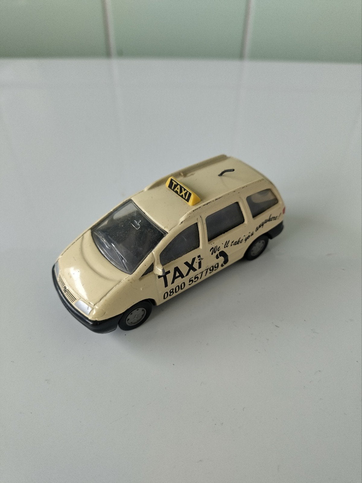 Vintage Siku VW Sharan AFHALING LEES BESCHRIJVING, Enlèvement, Utilisé, Voiture, SIKU