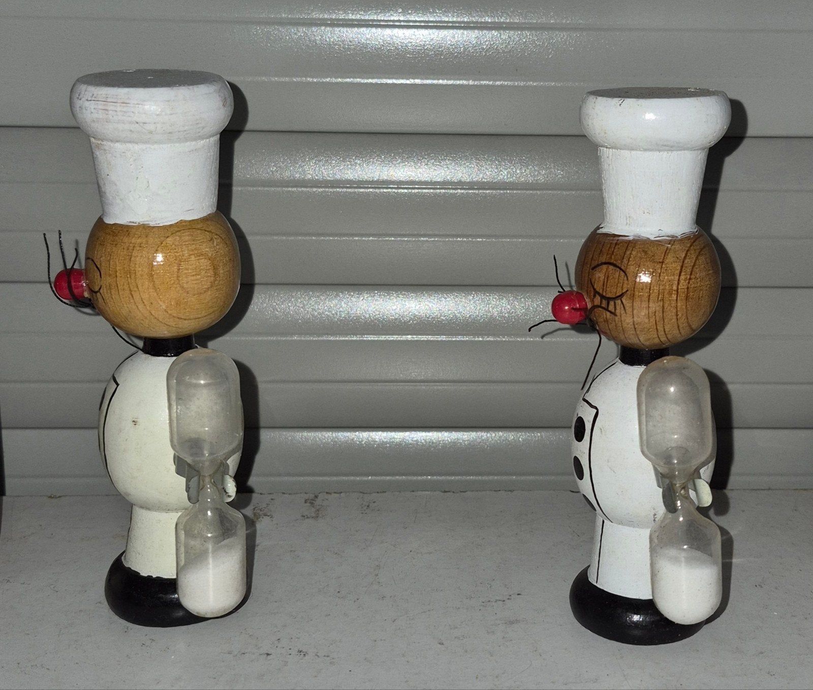 Houten popjes Houten Zandlopers decoratie, Envoi