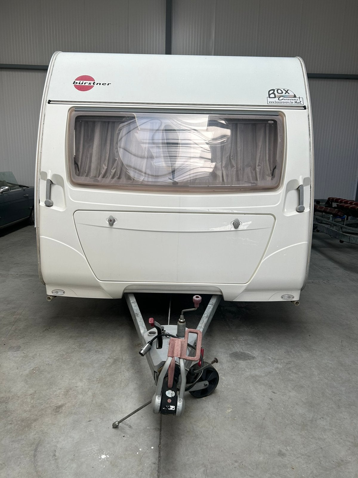 Caravan burstner enkele bedden, Rondzit, 2 aparte bedden, Particulier, Bürstner