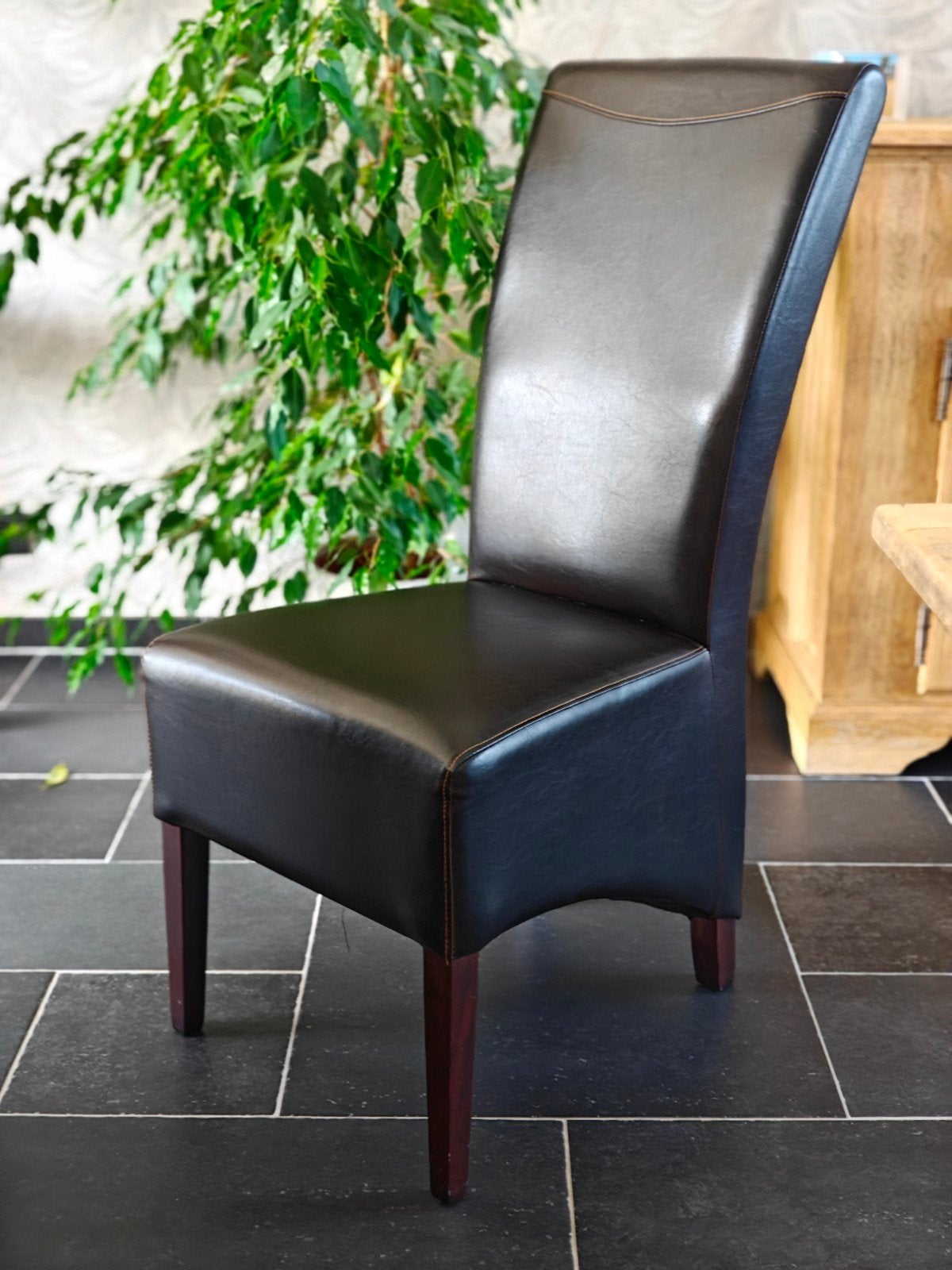 lederen stoelen, Huis en Inrichting, Ophalen