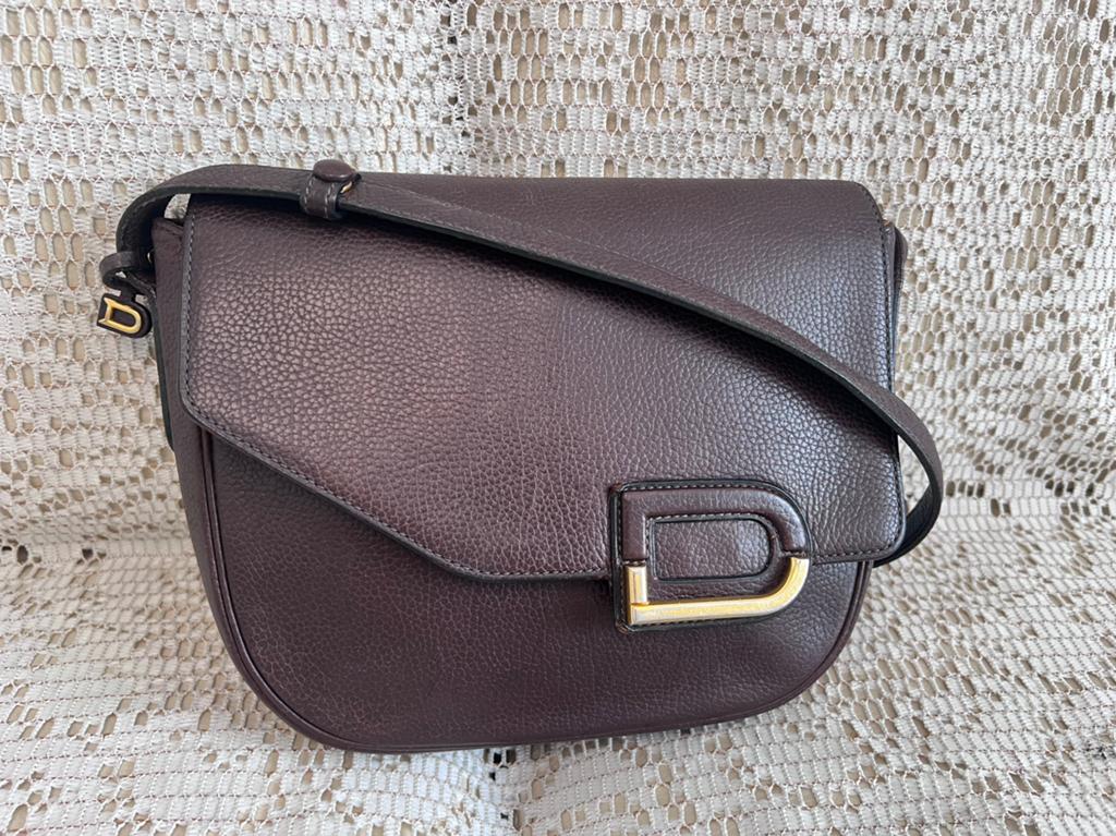 DELVAUX tas model Diva bruin leer, Handtassen en Accessoires, Ophalen of Verzenden, Leer