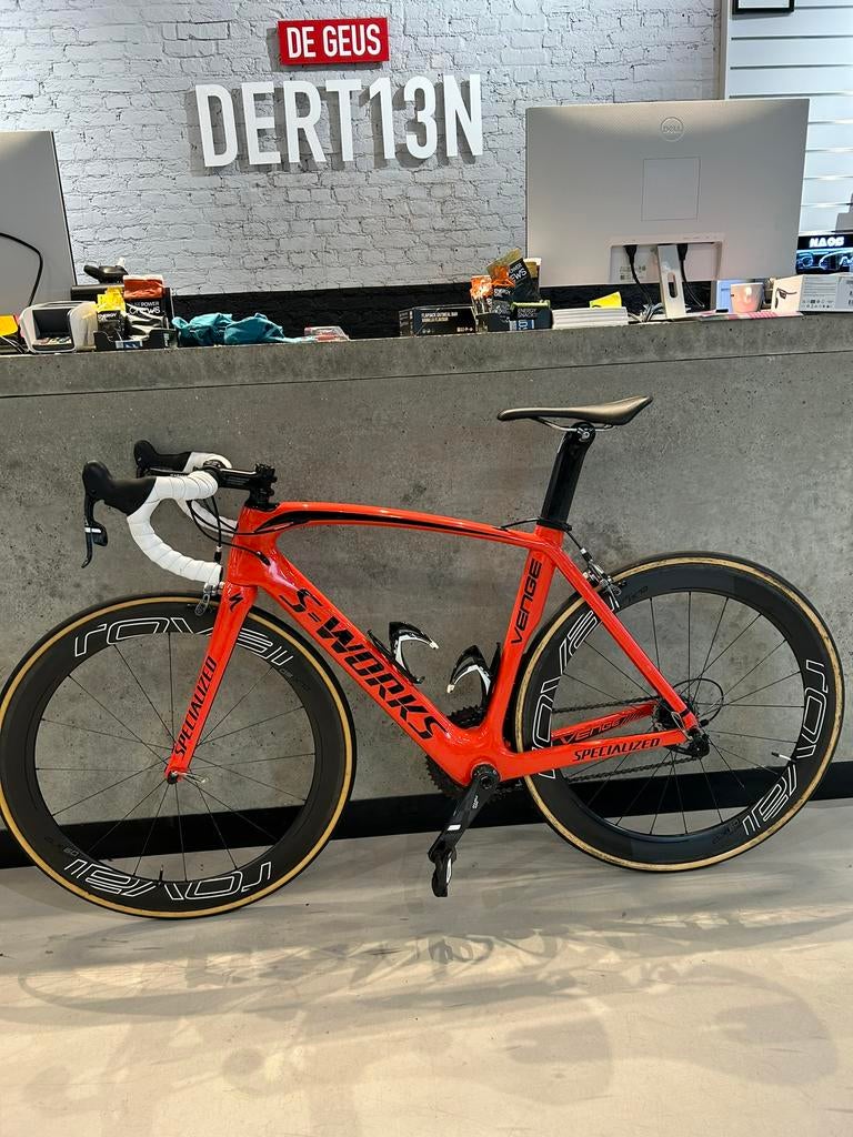 Specialized / Sworks venge m56, Gebruikt, Carbon, Velgrem, Ophalen