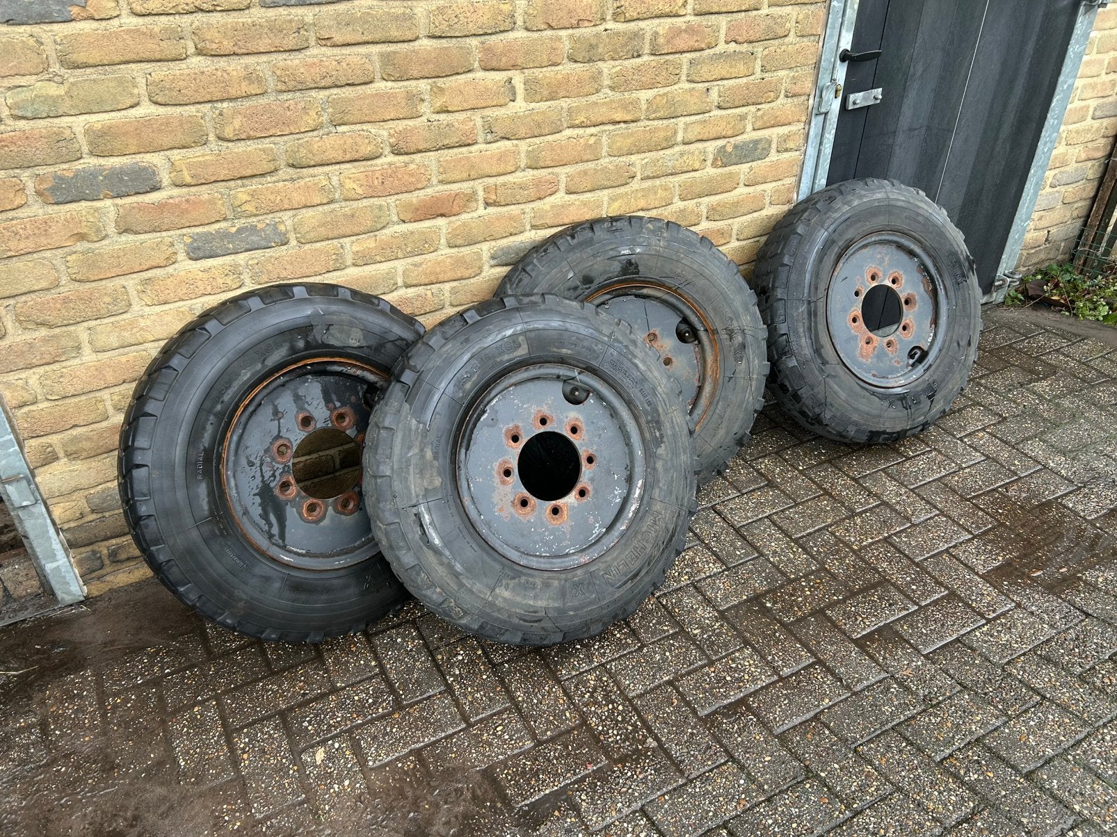 wielen voor Bobcat / schranklader – Michelin 7.50 R 16 XCL, Ophalen
