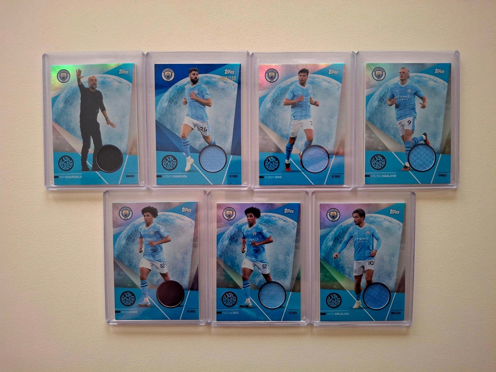 7 Manchester City patches, Hobby en Vrije tijd, Ophalen of Verzenden
