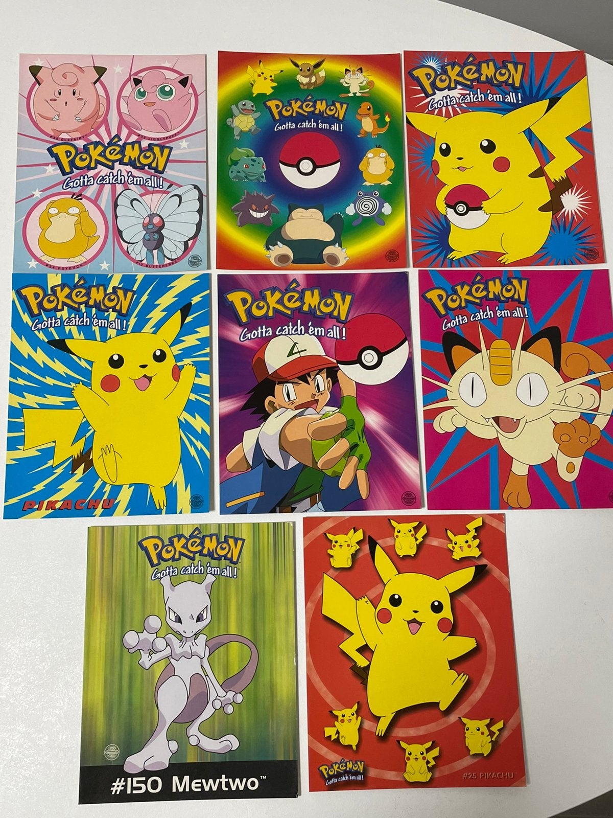 Pokemon Post Kaarten, Ophalen, Zo goed als nieuw
