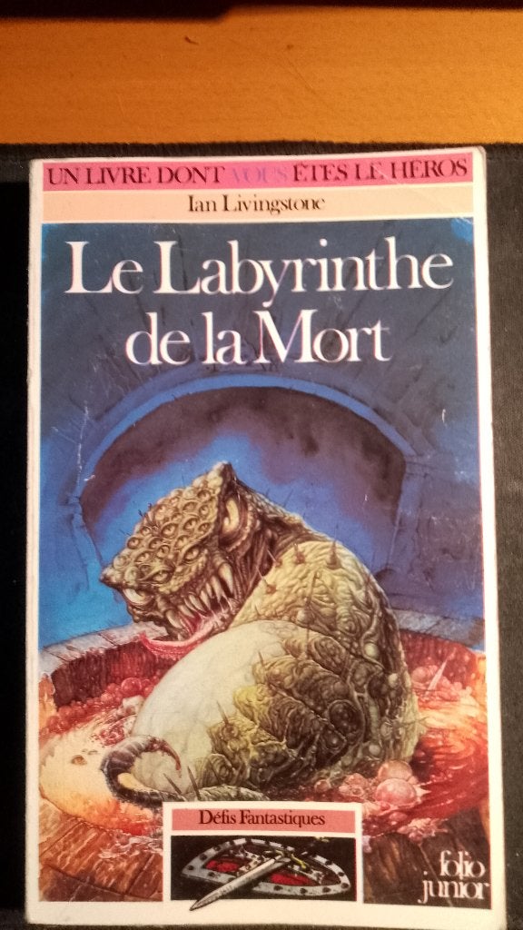 Livre dont vous êtes le héros , Feuille d'aventure vierge, Livres, Fantastique, Enlèvement ou Envoi, Utilisé, Ian Livingstone