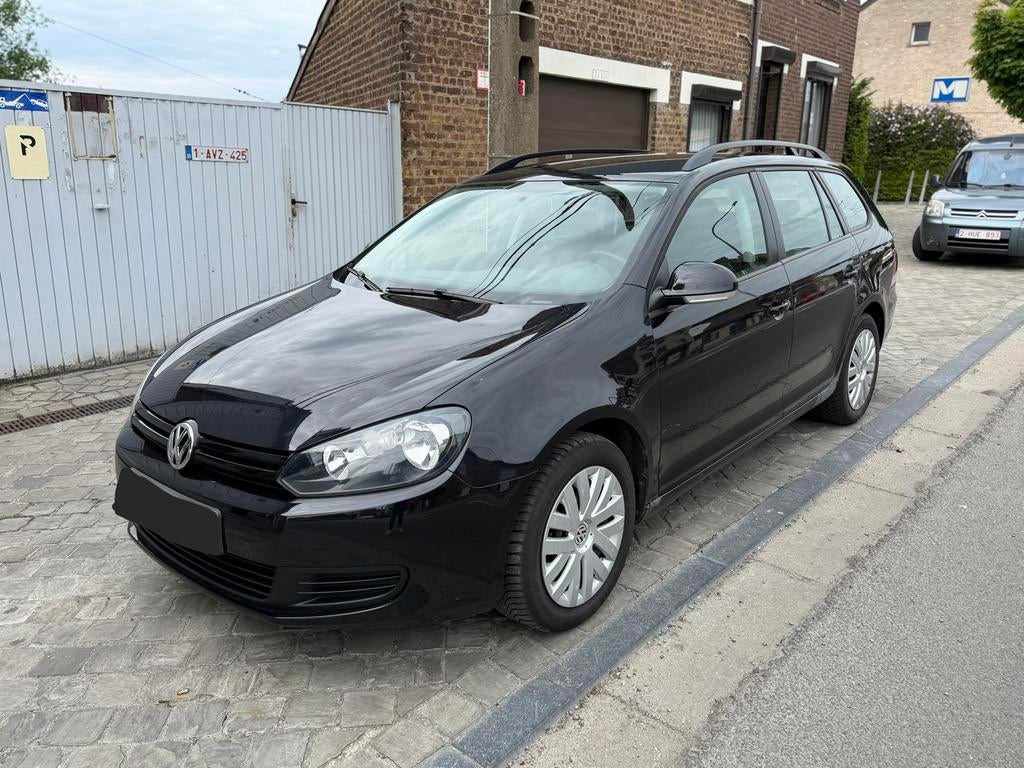 Volkswagen Golf 6  1.6 Tdi, Auto's, Volkswagen, Euro 5, Stof, Zwart, Zwart