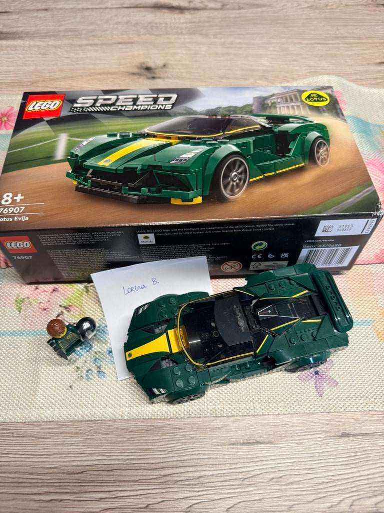 Lego speed champions, Kinderen en Baby's, Lego, Zo goed als nieuw, Inclusief doos, Complete set