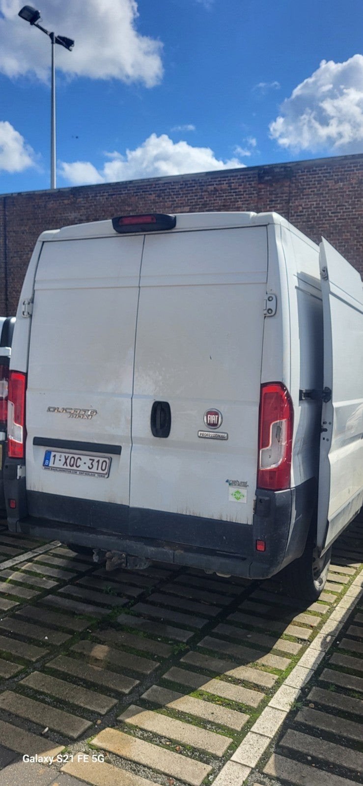 fiat ducato, cng 3.0 benzine, CNG (Aardgas), Wit, Handgeschakeld, Grijs