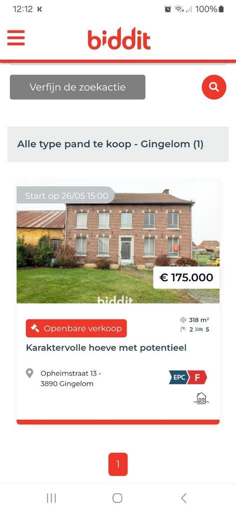 Maison à vendre
