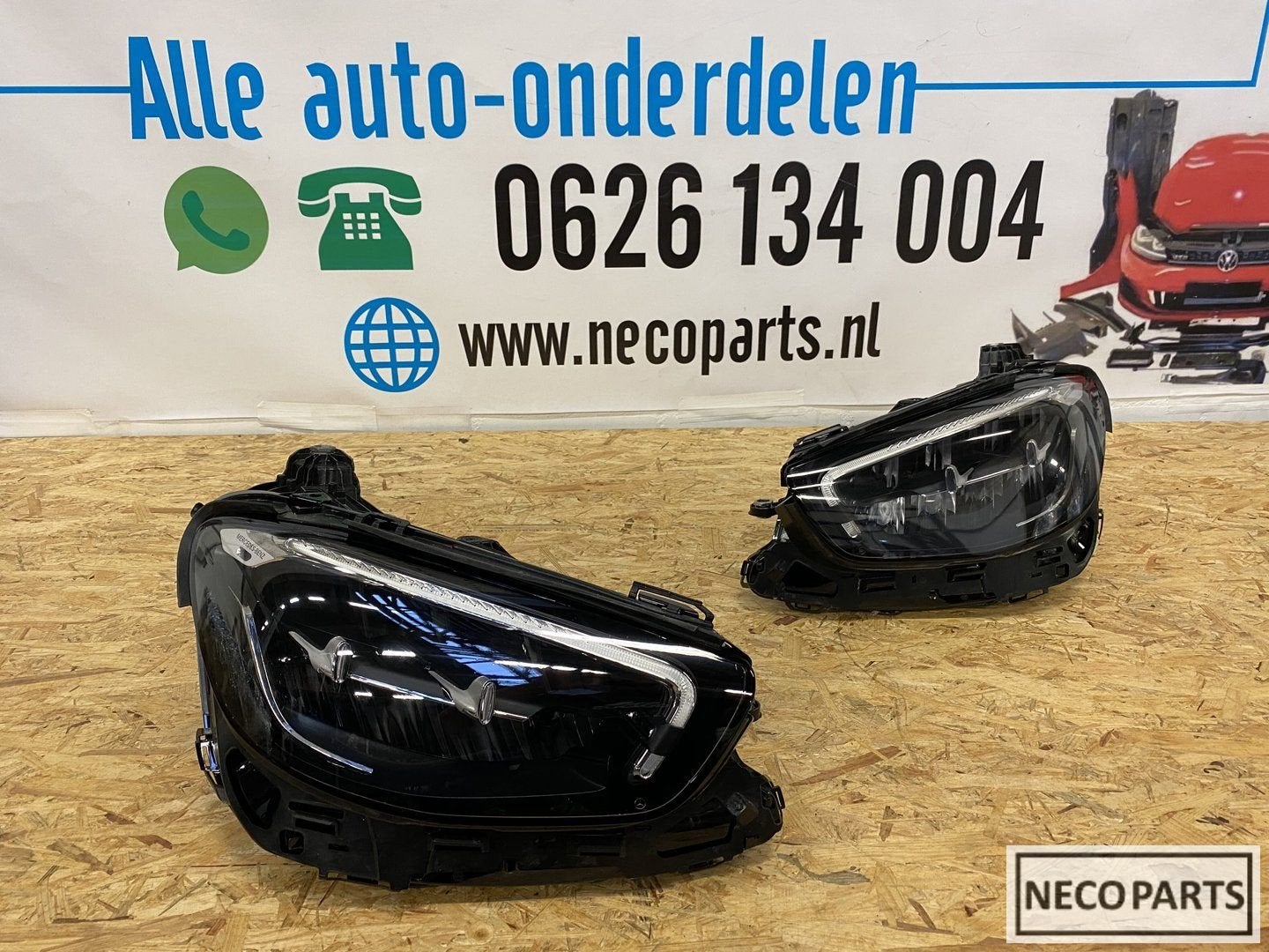 E KLASSE W213 W238 FACELIFT VOL LED KOPLAMP KOPLAMPEN, Auto-onderdelen, Gebruikt, -, Ophalen of Verzenden, -