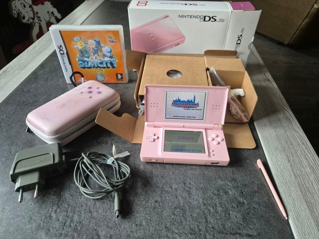 Nintendo Lite, Games en Spelcomputers, Ophalen, Zo goed als nieuw, Met beschermhoes of tas