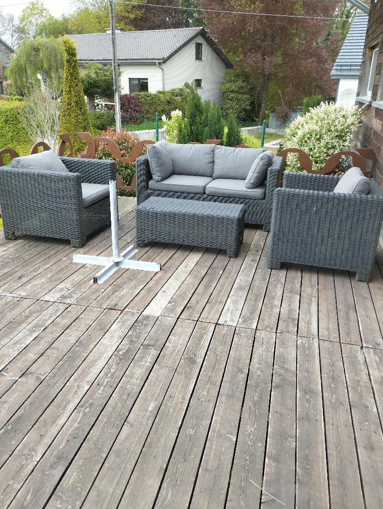 Tuinzetels, Ophalen, Gebruikt, 5 zitplaatsen, Loungeset