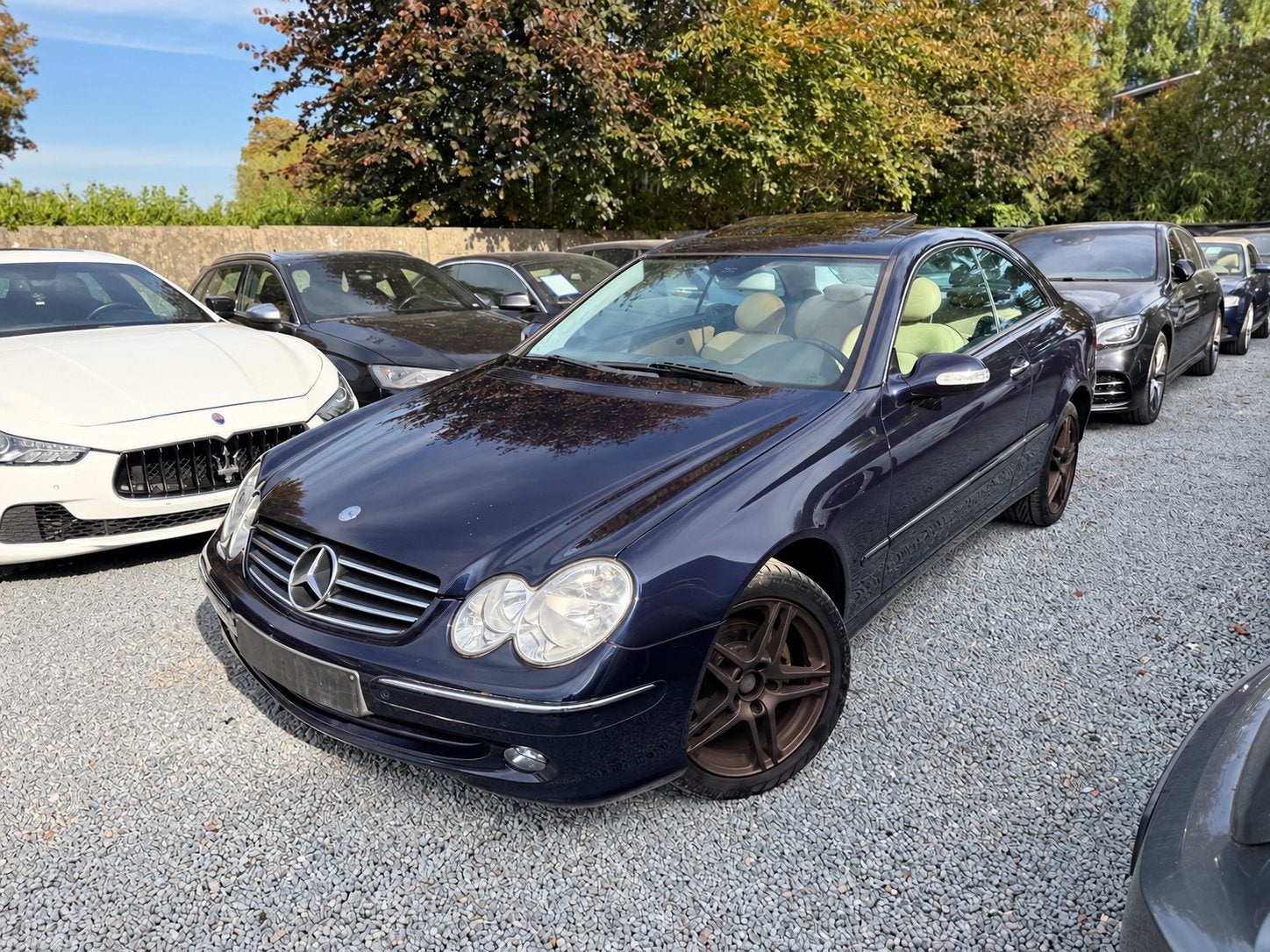 Mercedes Clk 200 kompressor automatique essence, Cuir, Achat, Entreprise, 5 places