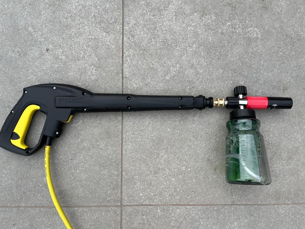 Detailinggun, snowfoam, Karcher/Nilsfisk, koppelingen, Tuin en Terras, Hogedrukreinigers, Ophalen of Verzenden, Nieuw