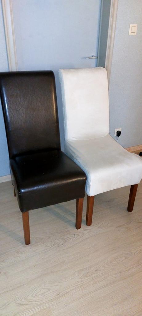 LEDEREN stoelen te koop 8 stuks, Huis en Inrichting, Stoelen, Ophalen of Verzenden