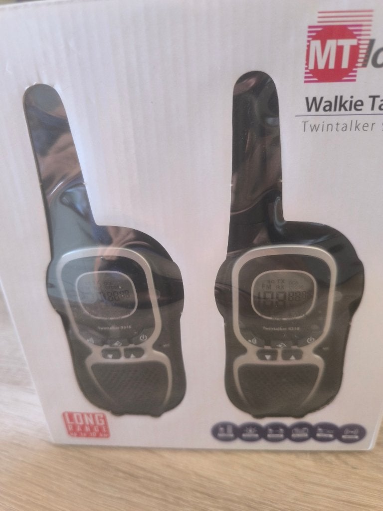 Walkie talkie, Talkie-walkie ou Walkie-talkie, Enlèvement ou Envoi, 5 à 15 km, Avec clip de ceinture
