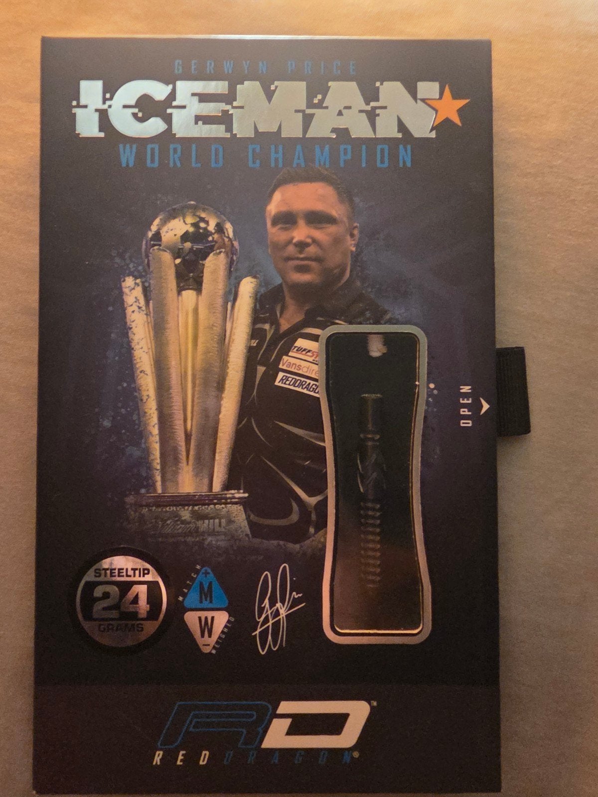 🥇🥇🥇Darts pijlen Iceman Gerwyn Price 🥇🥇🥇, Sport en Fitness, Ophalen of Verzenden, Gebruikt, Pijlen