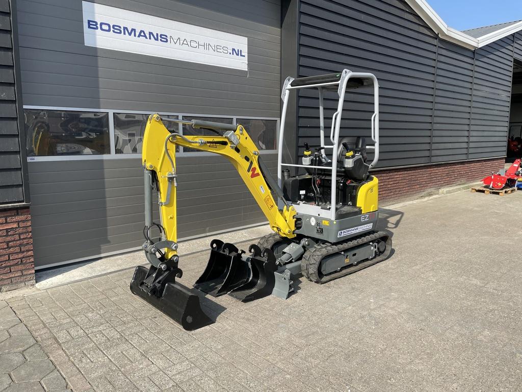 TE HUUR Neuson EZ17 minigraver canopy 1.7 T (ook met sloopha, Graafmachine