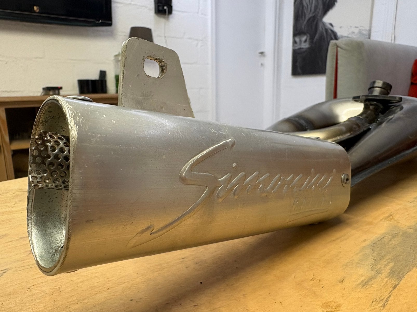 SIMONINI HONDA CAMINO, Ophalen, Uitlaat