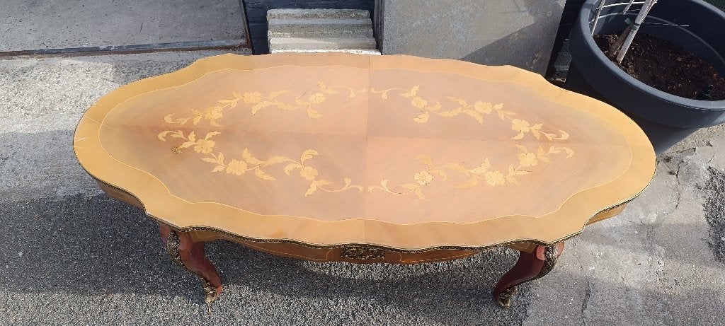 Table basse ancienne, 50 – 75, 50 à 100 cm, Enlèvement, Utilisé