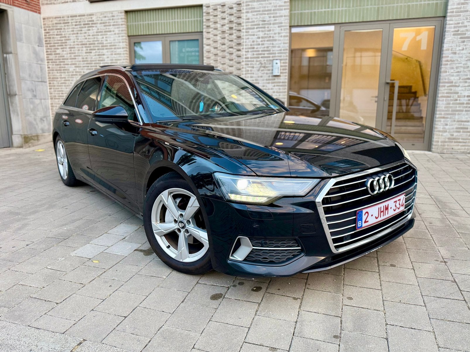 Audi A6 C8 40 TDI S tronic, Auto's, Audi, Bedrijf, A6, Hybride Elektrisch/Diesel, Euro 6, Break, 4 deurs, Automaat, Zwart, Zwart