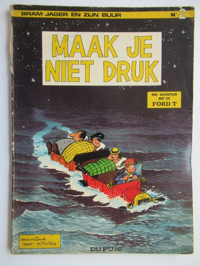 bram jager...nr.2...maak je niet druk............1st, Ophalen of Verzenden, Gelezen
