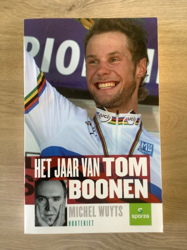 Het Jaar Van Tom Boonen - Michel Wuyts, Boeken, Lopen en Fietsen, Ophalen of Verzenden, Zo goed als nieuw, Michel Wuyts
