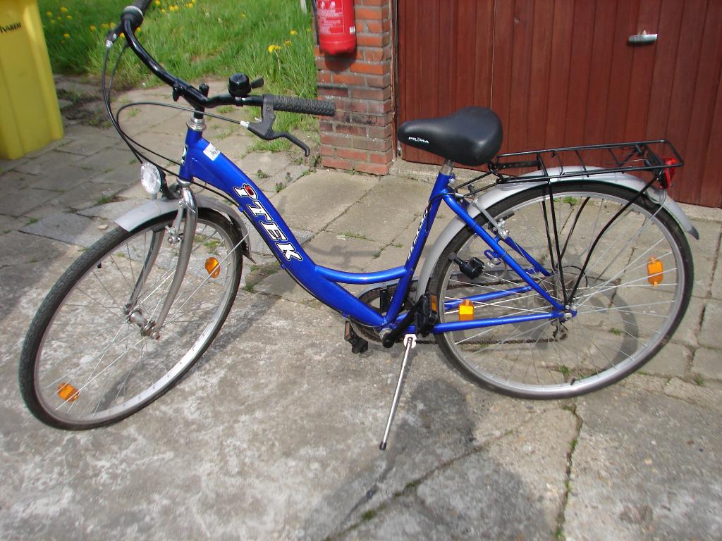 Damesfiets  ITEK, Fietsen en Brommers, Velgrem, Versnellingen, Zo goed als nieuw, Ophalen
