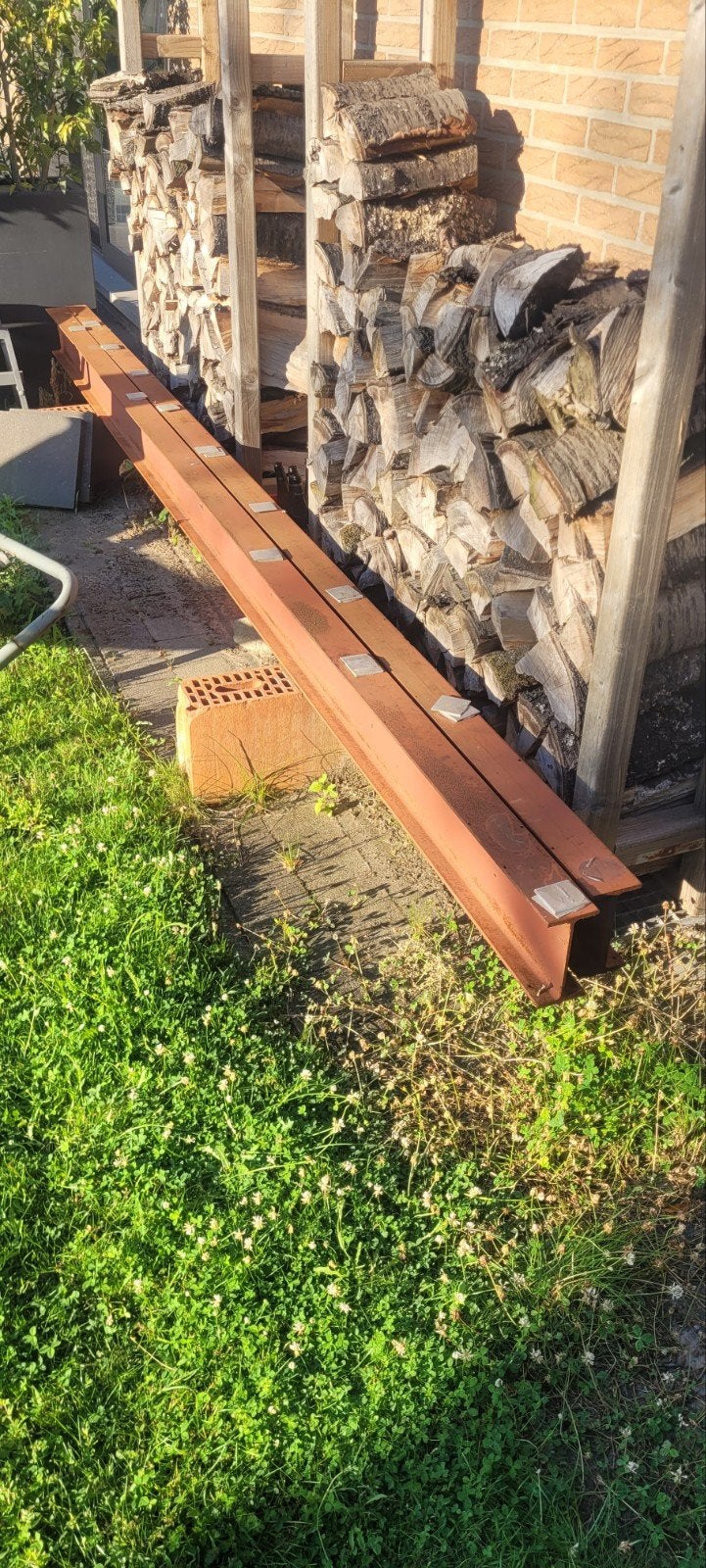 Poutrel IPE160 4meter, Doe-het-zelf en Bouw, Ophalen