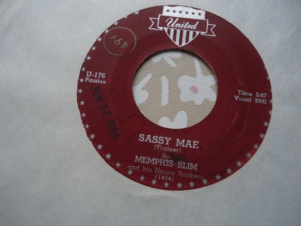 7" Memphis SLIM - Sassy Mae, Cd's en Dvd's, Vinyl Singles, Verzenden, Single