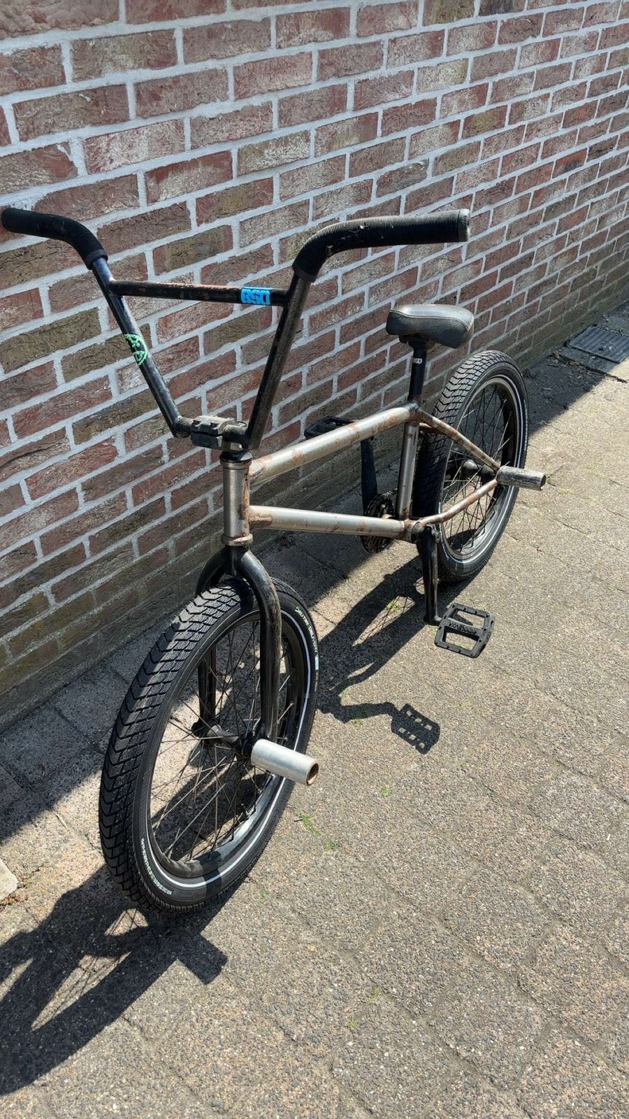 Stunt bmx, Ophalen, Staal, Stuur 360° draaibaar, 16 tot 20 inch
