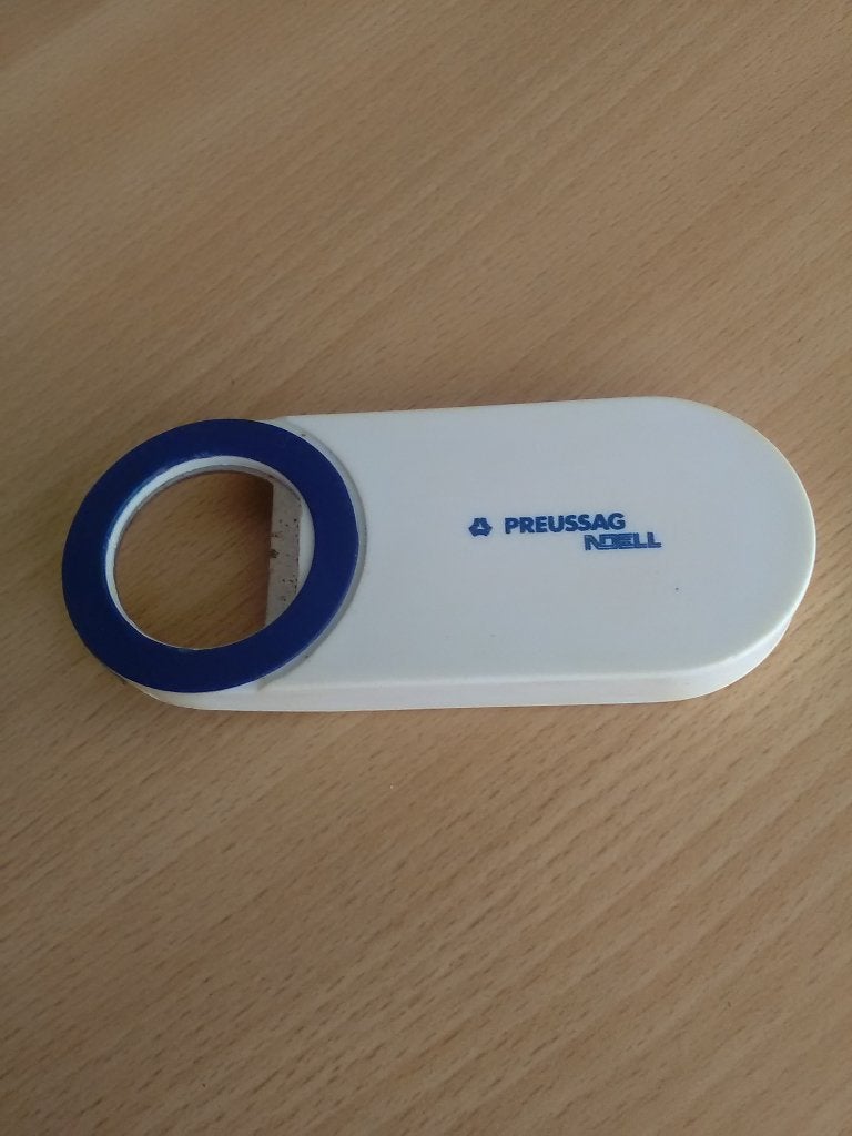 Preussag Noell flesopener, flesopener, Verzamelen, Ophalen of Verzenden, Nieuw, Gebruiksvoorwerp