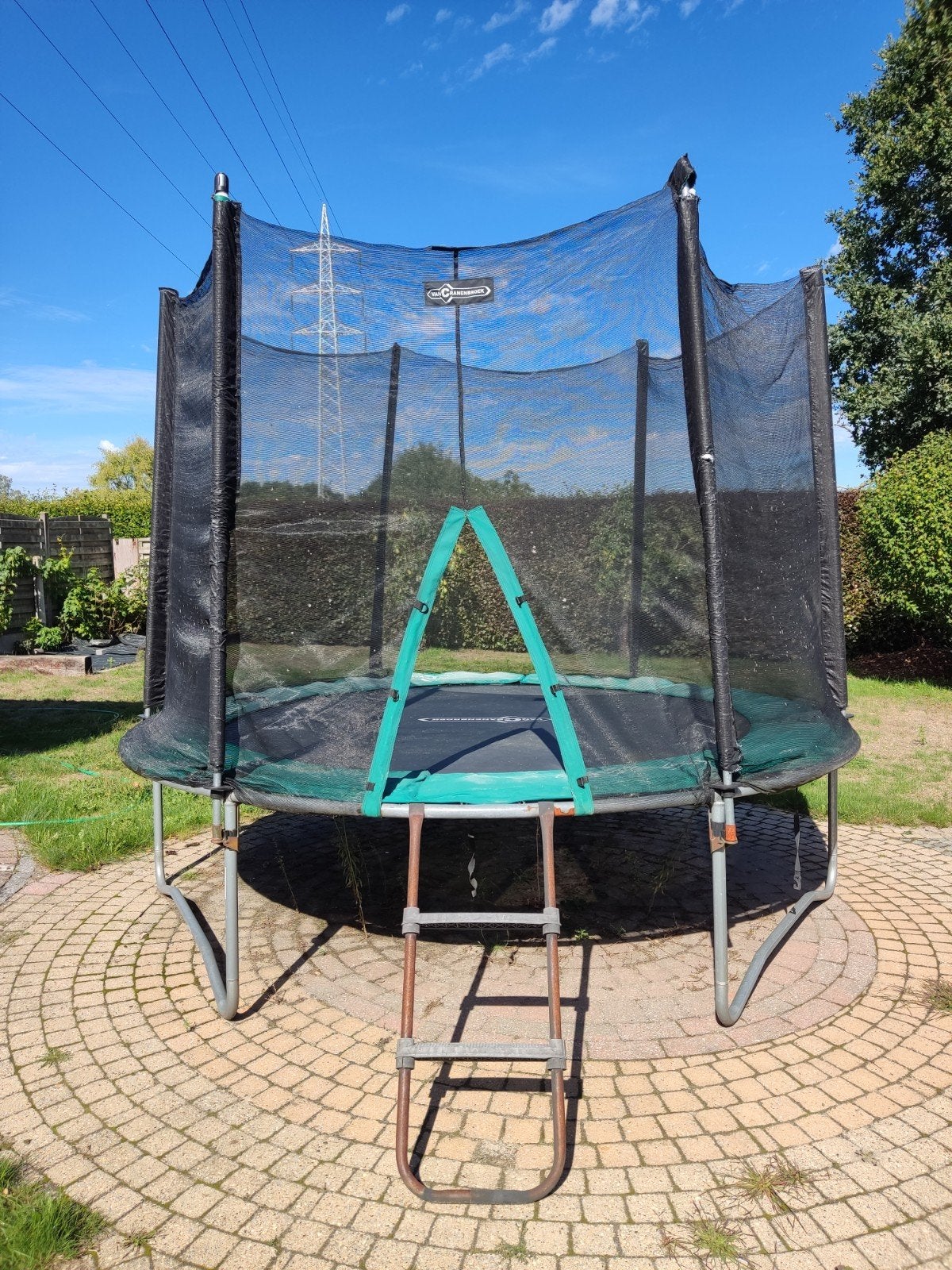 Trampoline 305 CM doorsnede, Enlèvement, Utilisé