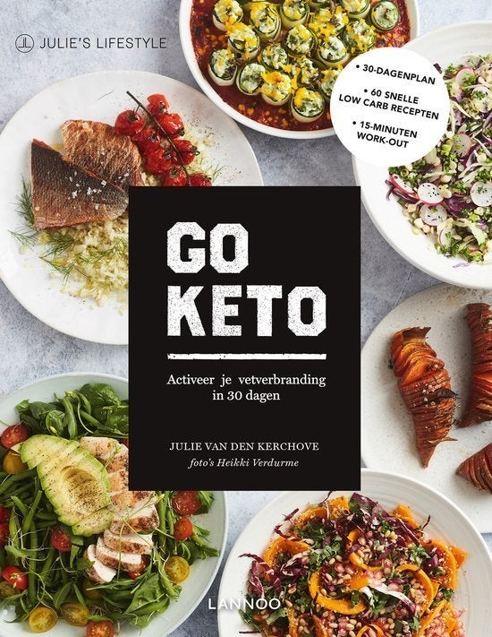 go keto, Ophalen of Verzenden, Nieuw, Dieet en Voeding, Julie van den kerckhove