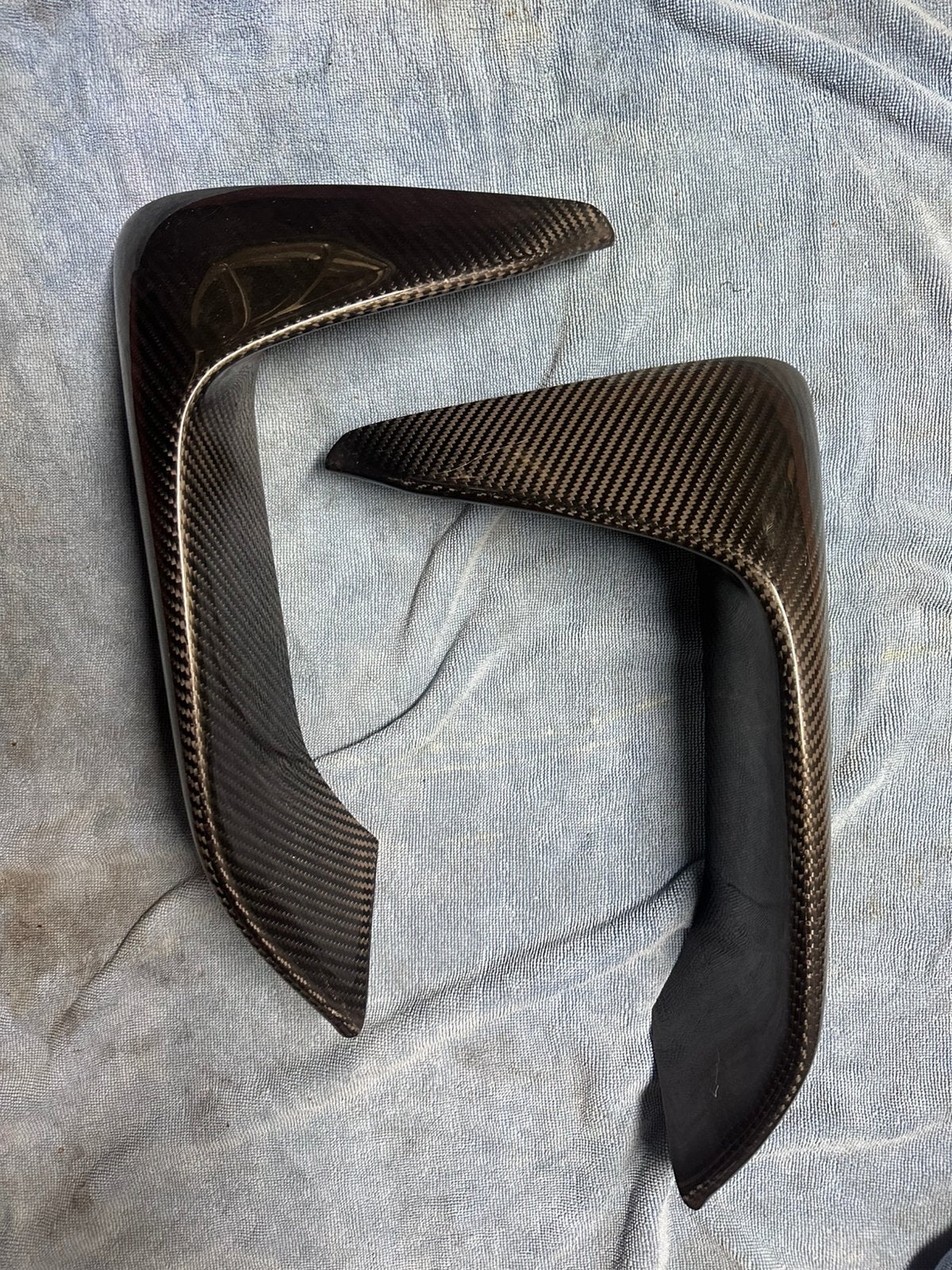 Pare-chocs en carbone pour BMW F80/F82 Canards, Enlèvement ou Envoi, Avant, BMW, Pare-chocs
