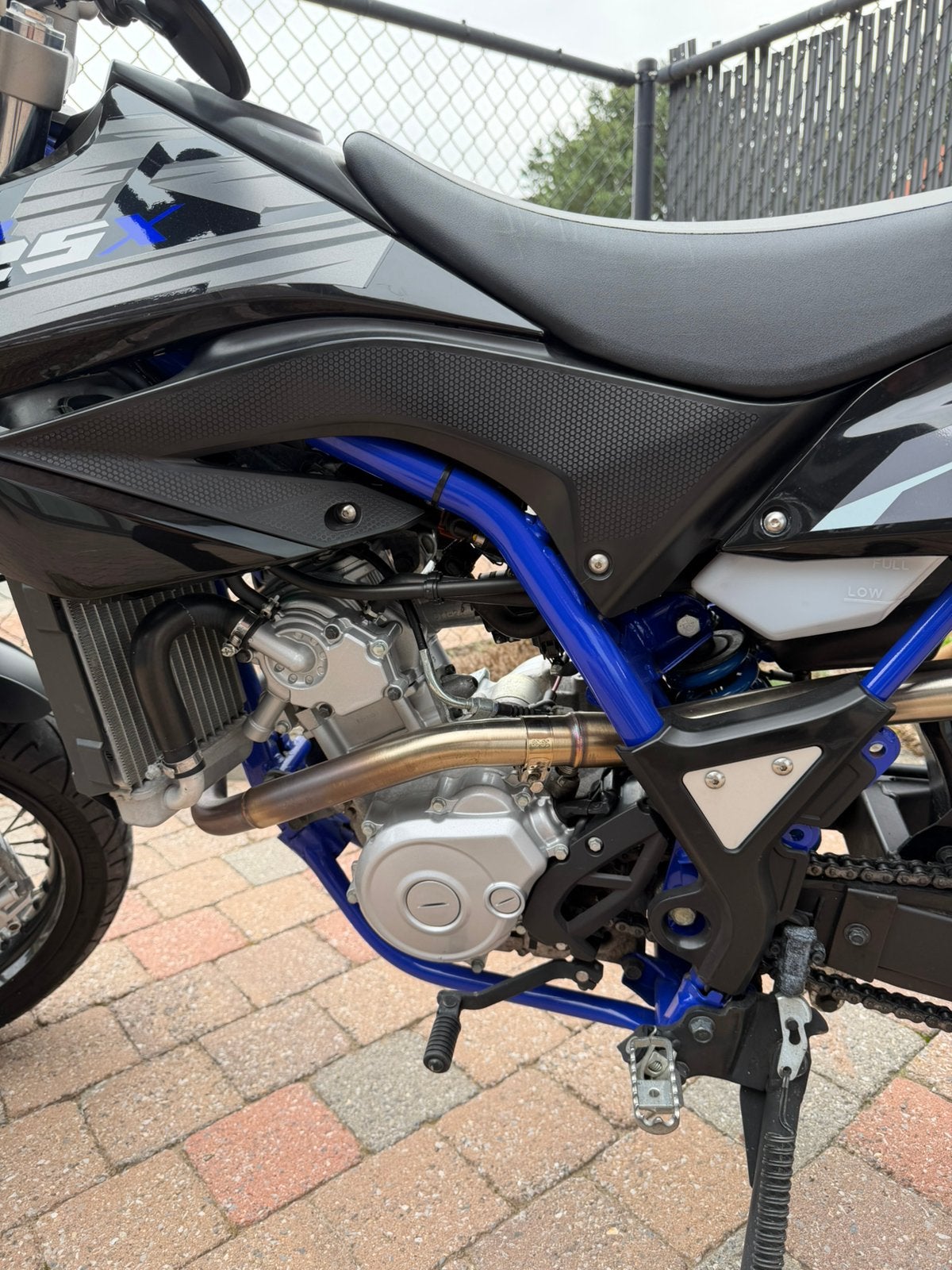 Supermoto yamaha 125cc, Motos, Enlèvement, Comme neuf