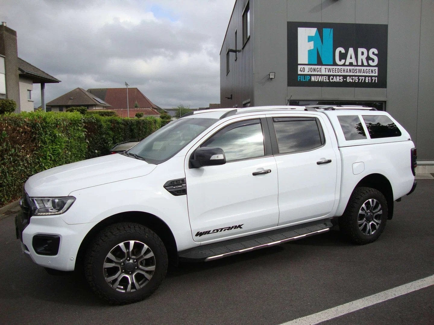 Ford Ranger 212pk aut, ford garantie,2022, btw in, camera, g, Autos, Ford, Cuir, Achat, Entreprise, Noir