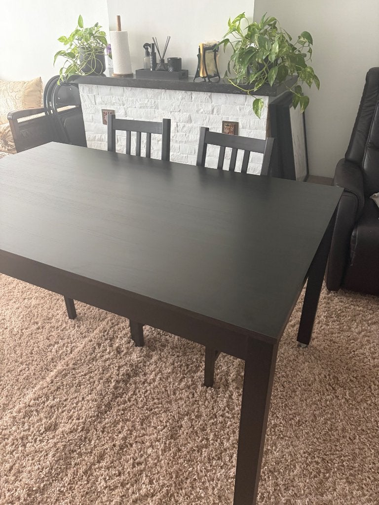 Eettafel te koop, Ophalen