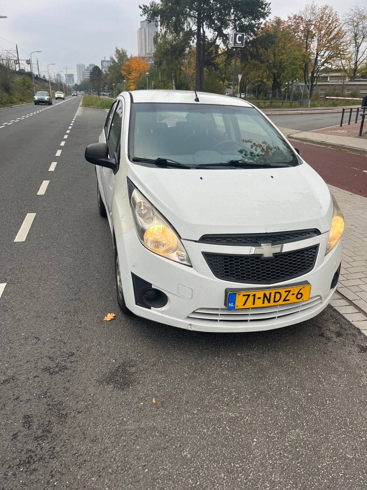 Shervolet spark 1.0 airco 1 jaar apk nieuw, Autos, Achat, 5 portes, Vitres électriques, Spark